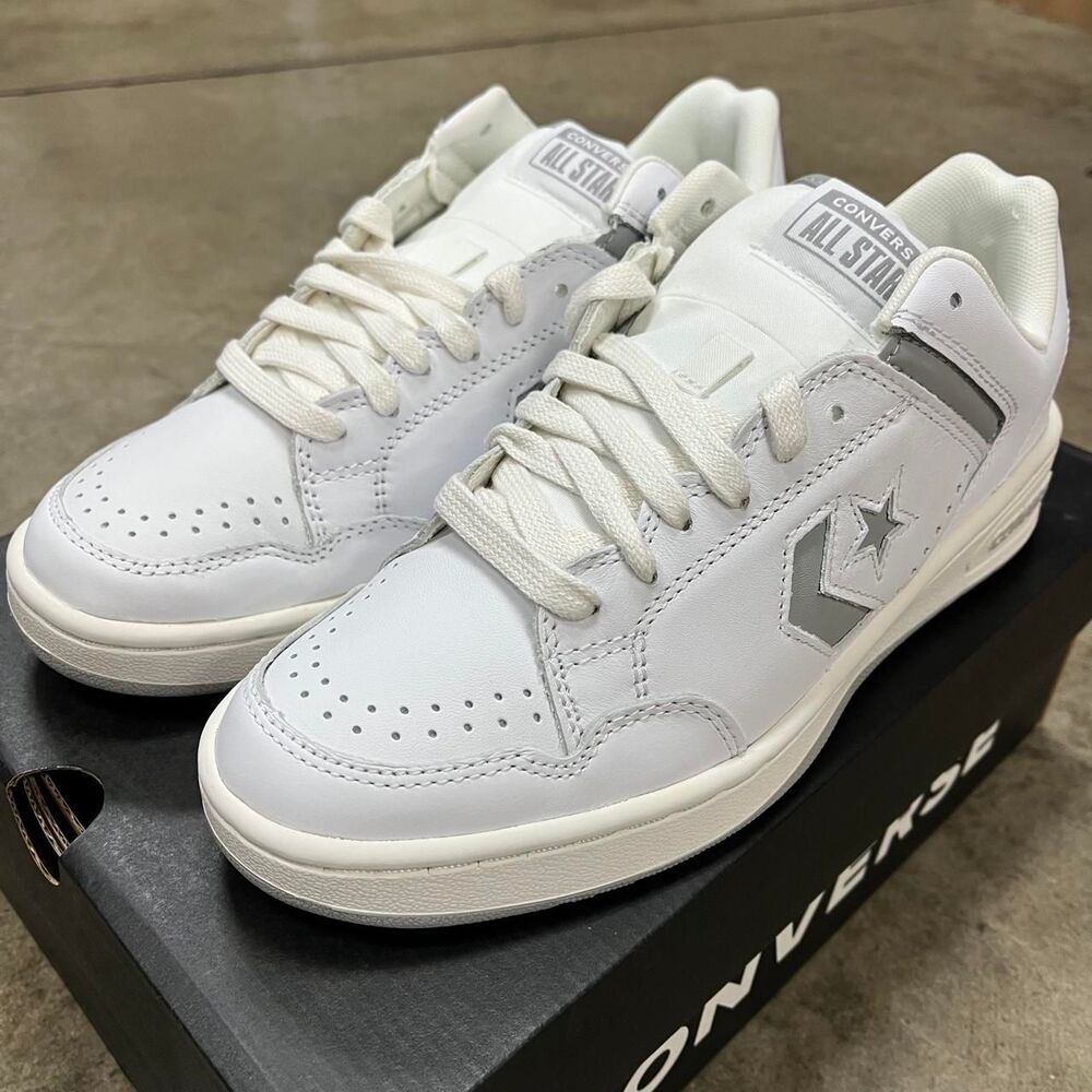 Converse Men's White Trainers